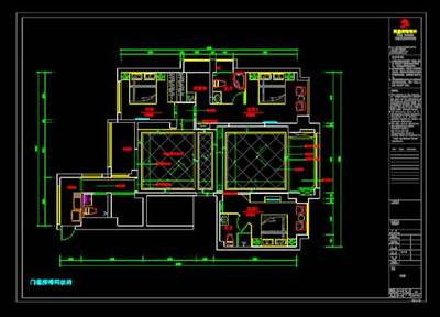 CAD软件设计室内户型图